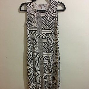 Black & White Graphics Dress - Item#22